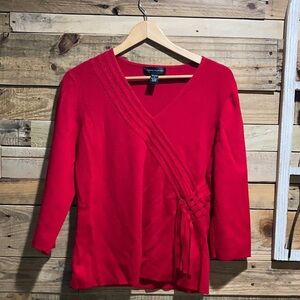 Cable & Gauge Blouse 3/4 sleeve